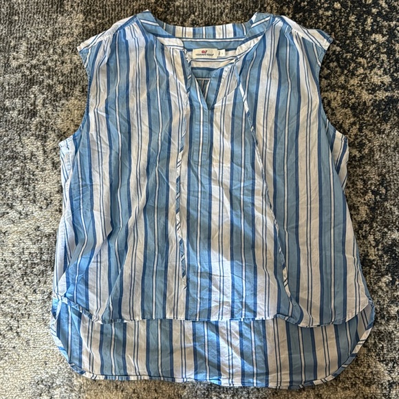 Vineyard Vines Tops - Vineyard Vines Linen Sleeveless Tank
